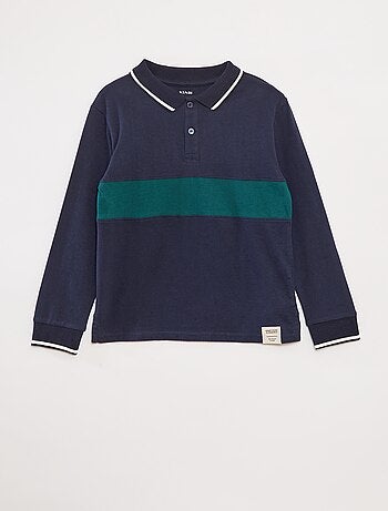 Polo stile rugby in maglia jersey