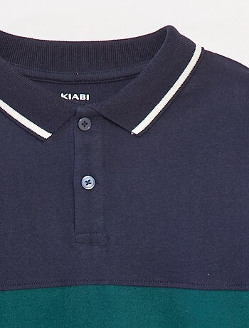 Polo stile rugby in maglia jersey