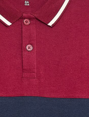Polo stile rugby in maglia jersey