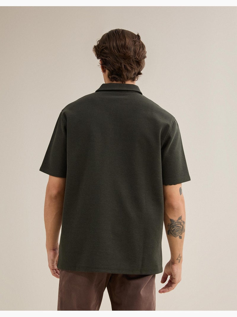 Polo strutturata, MO Fashion Verde - Kiabi