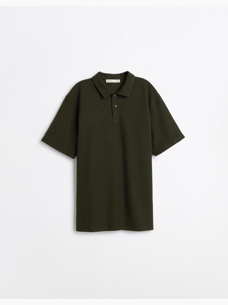 Polo strutturata, MO Fashion Verde - Kiabi