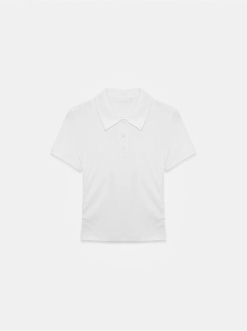 Polo t-shirt cropped da donna slim fit dilvin - Kiabi Polo t-shirt cropped da donna slim fit dilvin - Kiabi