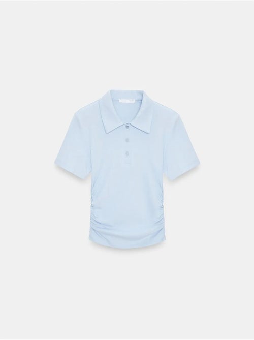 Polo t-shirt cropped da donna slim fit dilvin - Kiabi Polo t-shirt cropped da donna slim fit dilvin - Kiabi