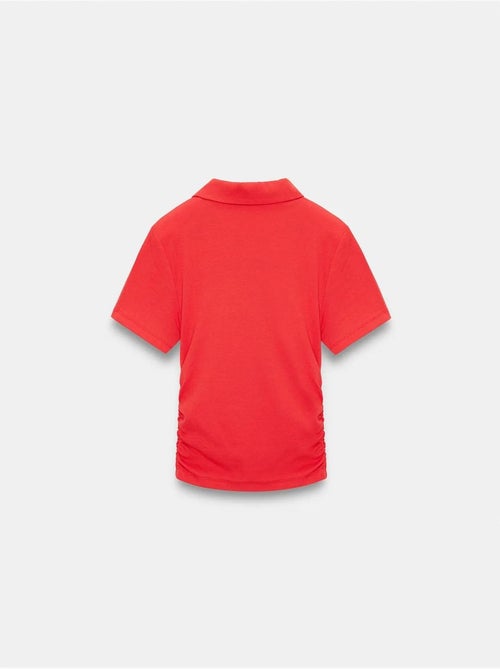 Polo t-shirt cropped da donna slim fit dilvin - Kiabi Polo t-shirt cropped da donna slim fit dilvin - Kiabi