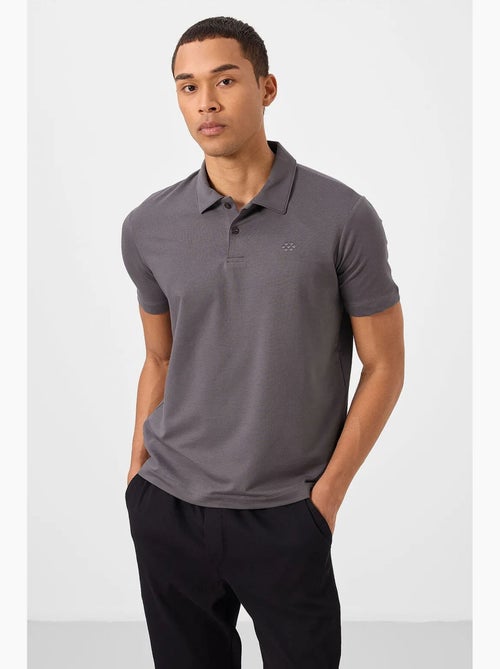 Polo t-shirt da uomo in cotone ed elastan tommy - Kiabi