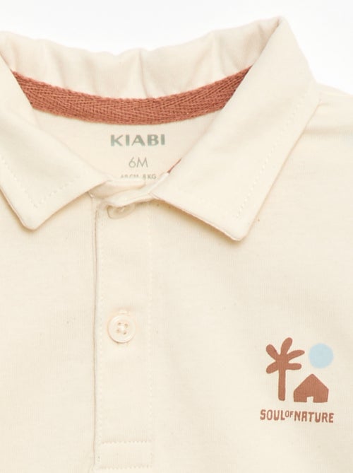 Polo t-shirt stampata - Kiabi