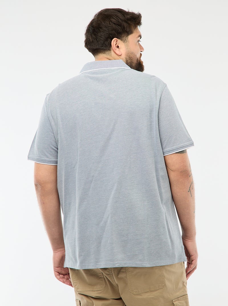 Polo taglio regular Blu - Kiabi