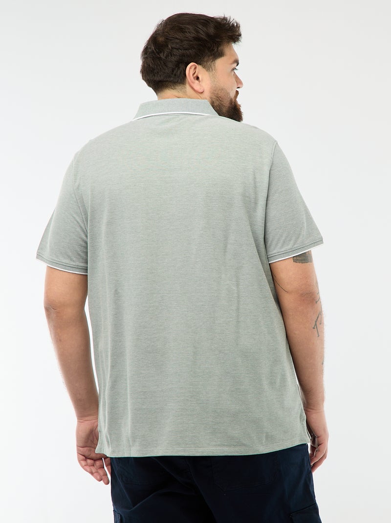 Polo taglio regular Verde - Kiabi