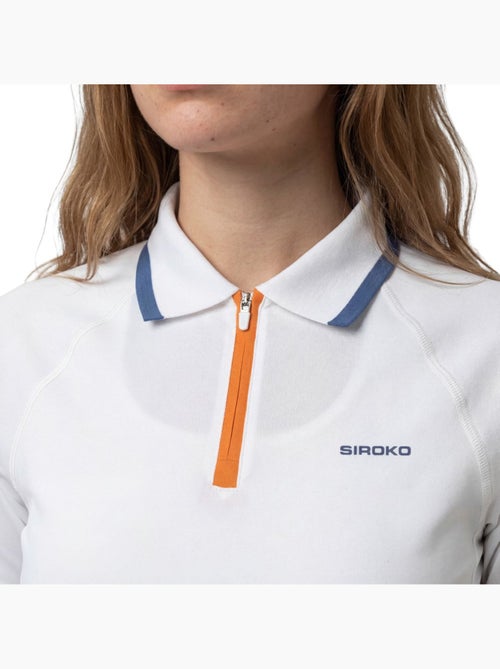 Polo tennis tecnica mezza zip donna tennis donna player-w - Kiabi Polo tennis tecnica mezza zip donna tennis donna player-w - Kiabi