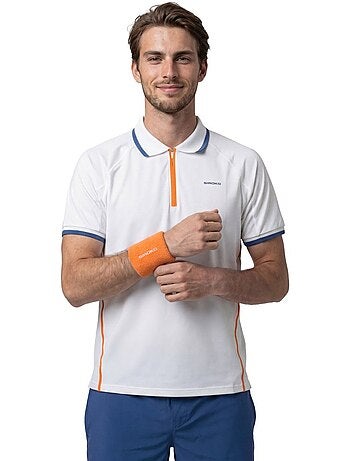 Polo tennis tecnica mezza zip uomo tennis uomo player