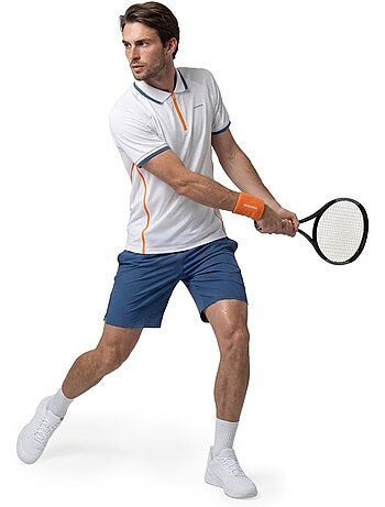 Polo tennis tecnica mezza zip uomo tennis uomo player