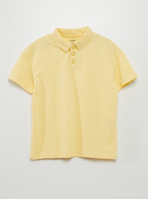 Polo tinta unita in jersey - Kiabi