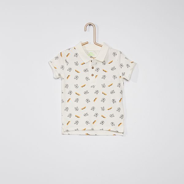 Polo Topolino Di Disney Neonato Bianco Kiabi 4 00