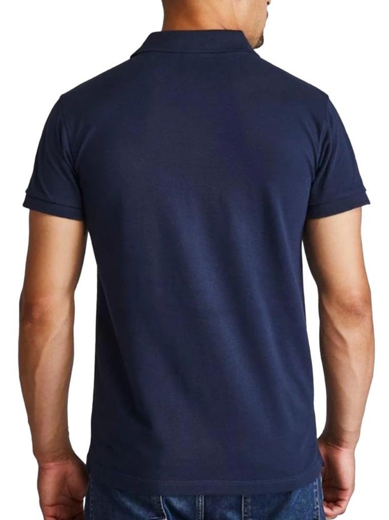 Polo Uomo Airness Blu marino - Kiabi