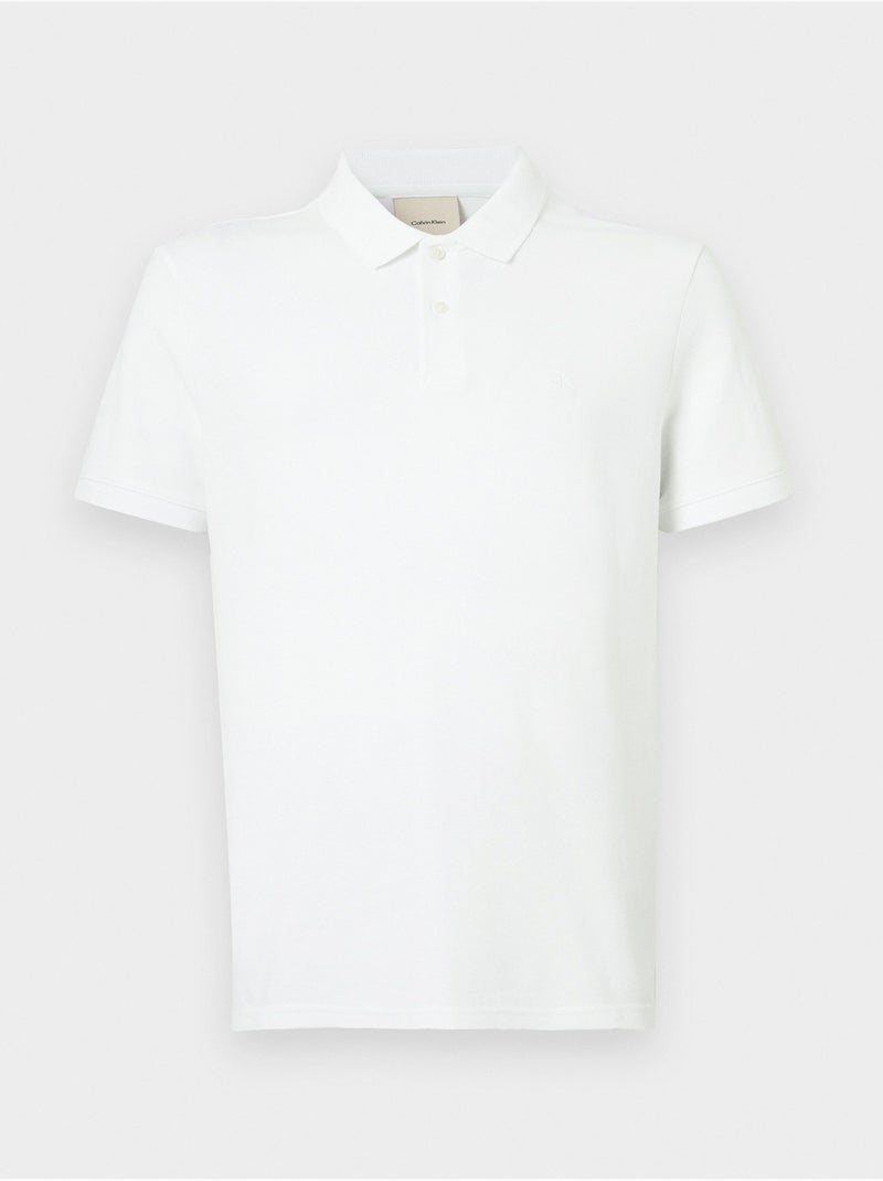 Polo Uomo Calvin Klein Jeans Bianco - Kiabi