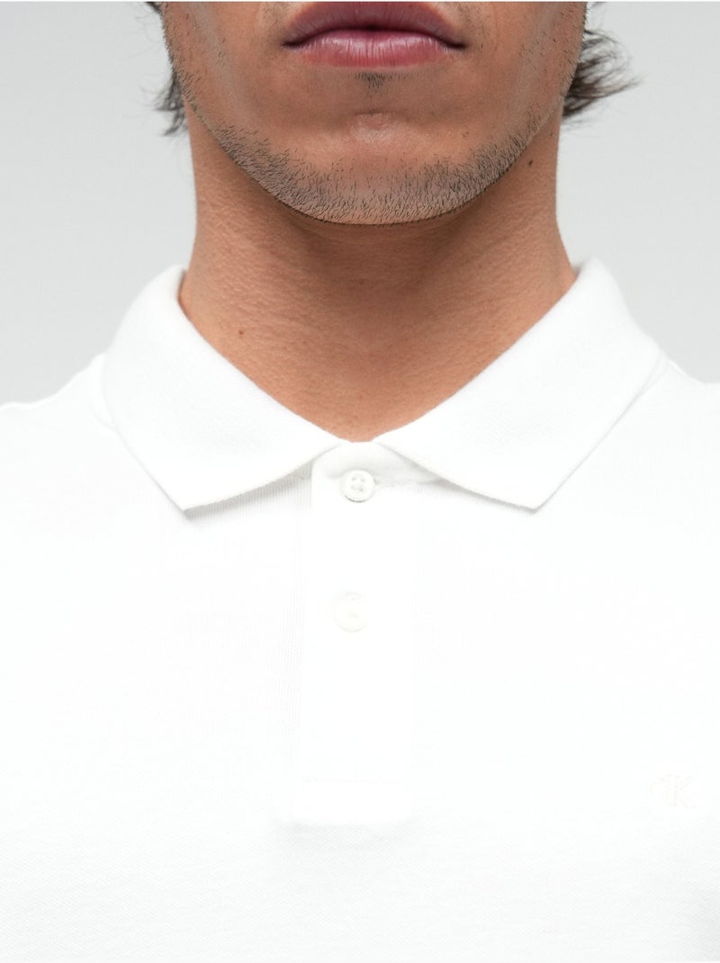 Polo Uomo Calvin Klein Jeans Bianco - Kiabi