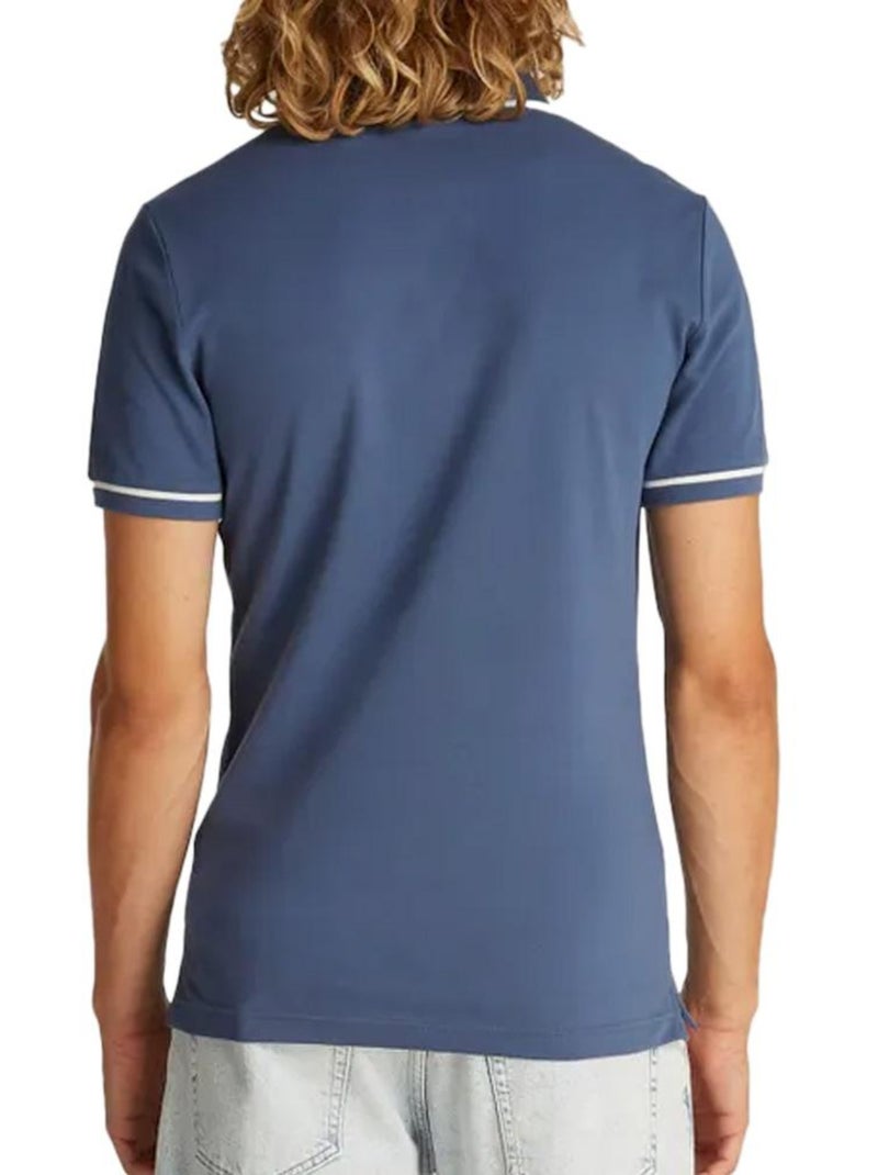 Polo Uomo Calvin Klein Jeans Blu grigiastro - Kiabi