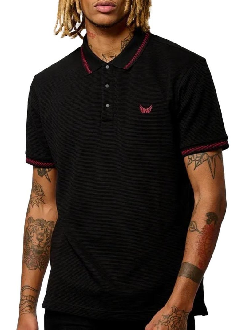 Polo uomo kaporal Nero - Kiabi