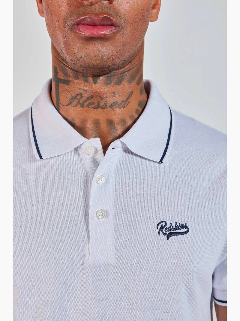 Polo Uomo Redskins Bianco - Kiabi