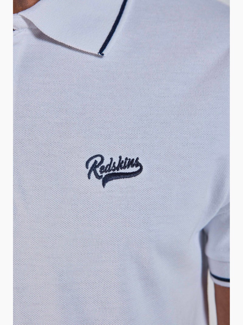 Polo Uomo Redskins Bianco - Kiabi