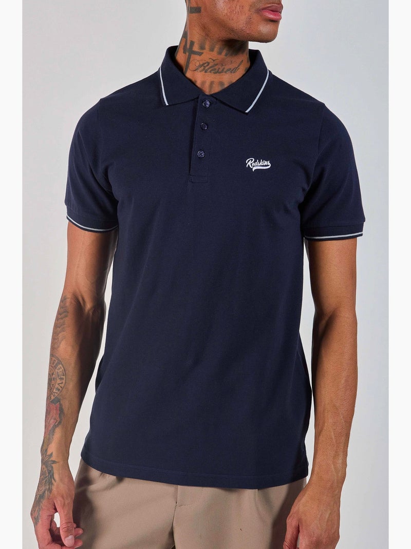 Polo Uomo Redskins Blu marino - Kiabi
