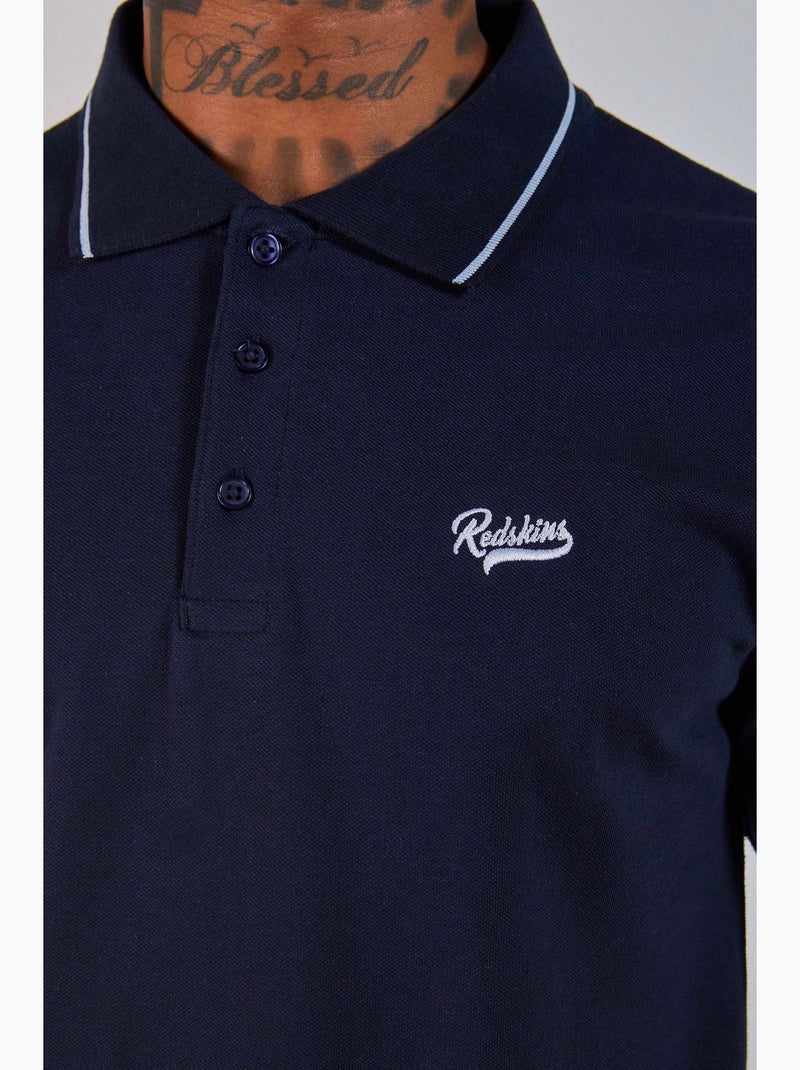 Polo Uomo Redskins Blu marino - Kiabi
