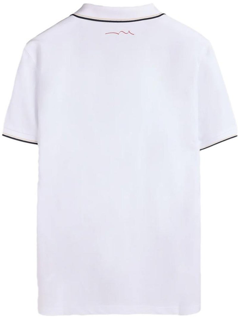Polo uomo teddy smith Bianco Nero - Kiabi
