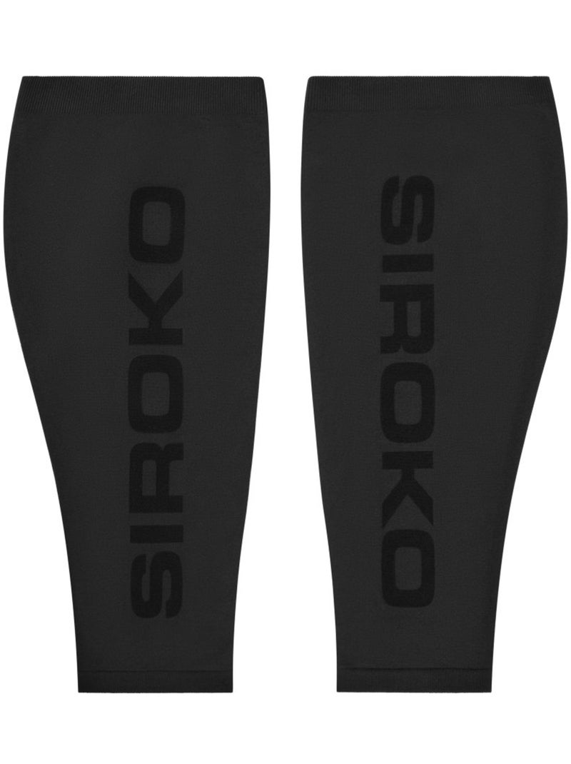 Polpaccere a compressione da corsa fitness uomo e donna strive Nero - Kiabi