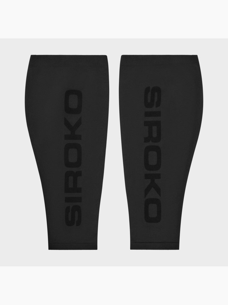 Polpaccere a compressione da corsa fitness uomo e donna strive Nero - Kiabi