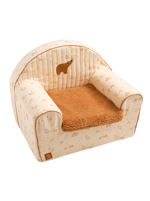 Poltrona club per bambini in garza di cotone e - SAUTHON - Kiabi