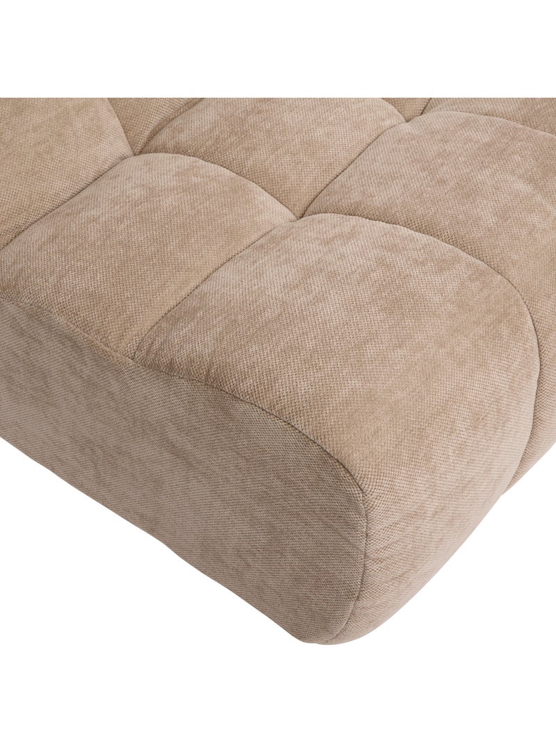 Poltrona modulare imbottita Beige - Kiabi