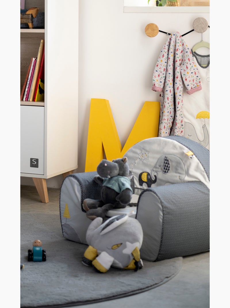 Poltrona per bambini 42x48cm in cotone - SAUTHON Grigio - Kiabi