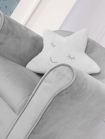 Fauteuil club bambino in velluto morbido – ROBA "Lil Sofa