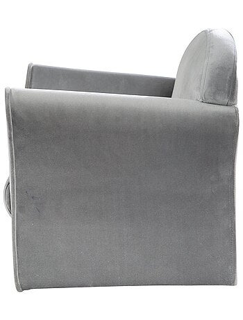 Fauteuil club bambino in velluto morbido – ROBA "Lil Sofa