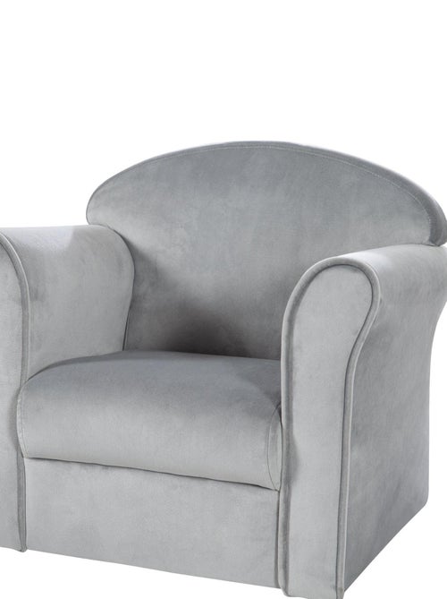 Poltroncina club per bambini in velluto morbido – ROBA "Lil Sofa" - Kiabi