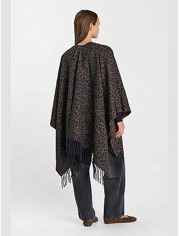 Poncho amber 'le temps des cerises'