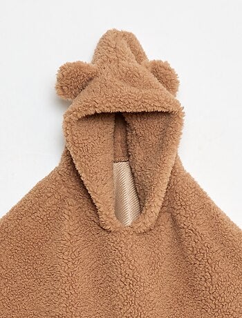 Poncho animato orso