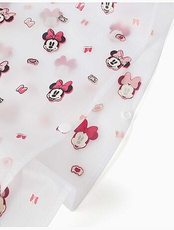 Poncho antipioggia con cappuccio con stampa Minnie