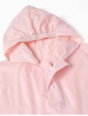 Poncho antipioggia con cappuccio con stampa Stitch