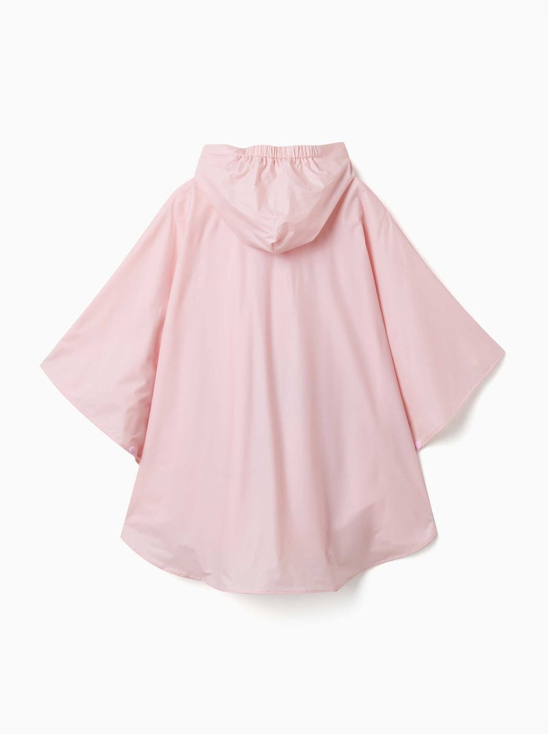 Poncho antipioggia con cappuccio con stampa Stitch Rosa - Kiabi