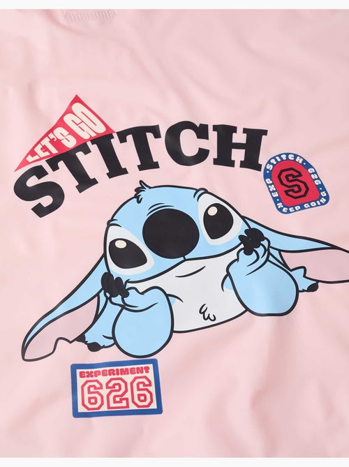 Poncho antipioggia con cappuccio con stampa Stitch - Kiabi