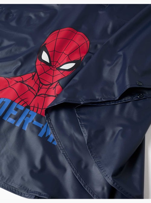 Poncho antipioggia con cappuccio con stampe di Spider-Man - Kiabi