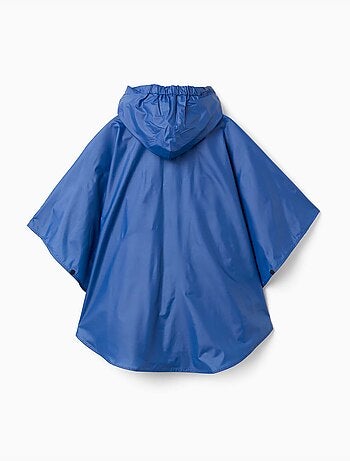 Poncho antipioggia con cappuccio e stampa Mickey