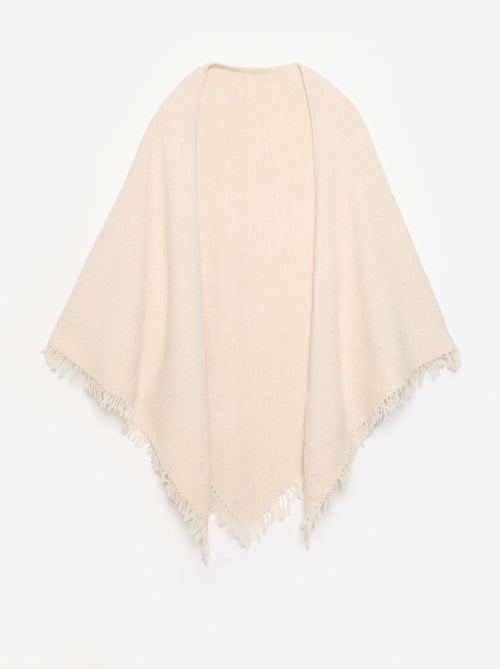 Poncho aperto a tinta unita - Kiabi Poncho aperto a tinta unita - Kiabi