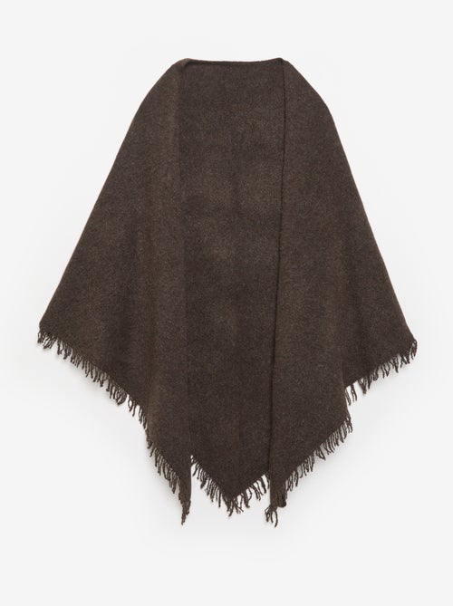 Poncho aperto a tinta unita - Kiabi Poncho aperto a tinta unita - Kiabi