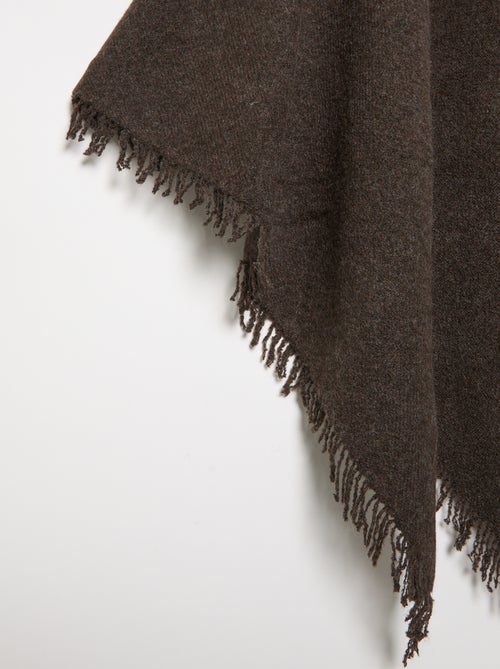 Poncho aperto a tinta unita - Kiabi Poncho aperto a tinta unita - Kiabi