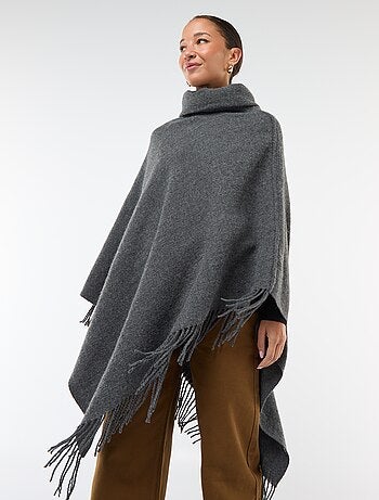 Poncho con frange 'Vero Moda'