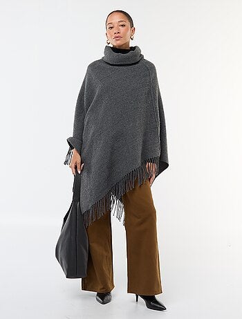 Poncho con frange 'Vero Moda'