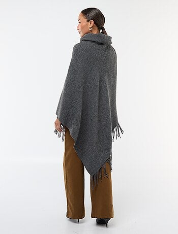 Poncho con frange 'Vero Moda'