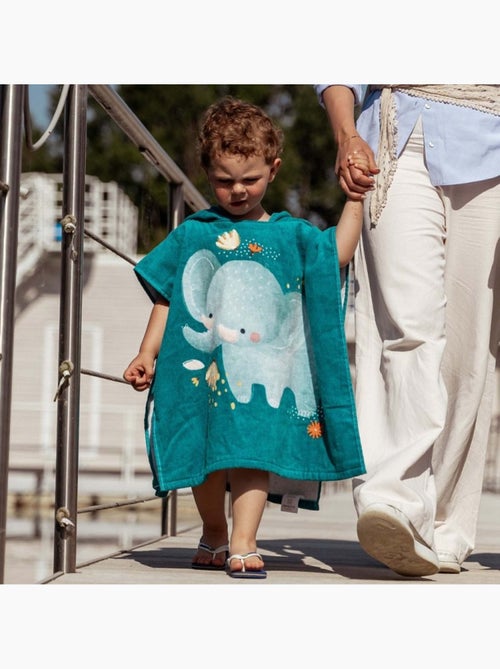 Poncho da bagno con cappuccio per bambino in cotone | sassi junior - Kiabi Poncho da bagno con cappuccio per bambino in cotone | sassi junior - Kiabi